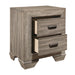 Beechnut 4pc Set (TB+NS+DR+MR) in Black/Brown/Natural - 1904T-1*4 - FAMSA Furniture (TX)