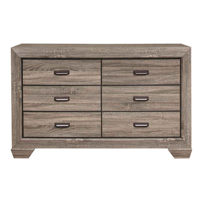 Beechnut Dresser in Natural/Brown/Black - 1904-5 - FAMSA Furniture (TX)