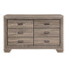 Beechnut Dresser in Natural/Brown/Black - 1904-5 - FAMSA Furniture (TX)