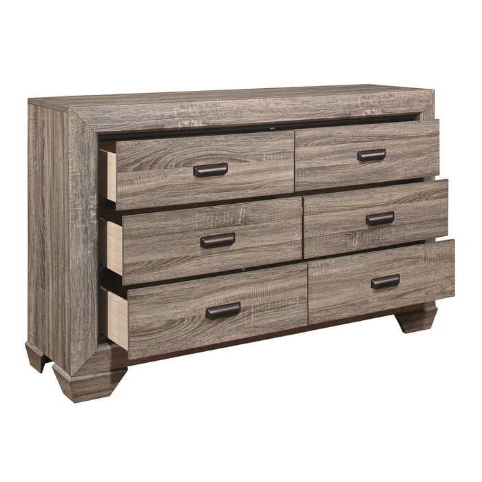 Beechnut Dresser in Natural/Brown/Black - 1904-5 - FAMSA Furniture (TX)
