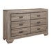 Beechnut Dresser in Natural/Brown/Black - 1904-5 - FAMSA Furniture (TX)