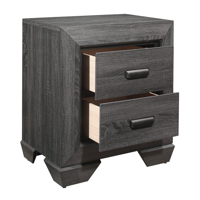 Beechnut 4pc Set (TB+NS+DR+MR) in Gray - 1904TGY-1*4 - FAMSA Furniture (TX)