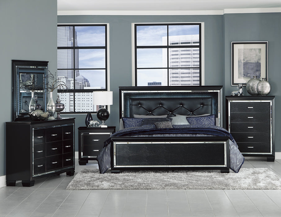 Allura Chest in Transparent/Black - 1916BK-9 - FAMSA Furniture (TX)