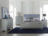 Allura (3)Eastern King Bed, LED Lighting in Gold/Silver/Champagne/Transparent - 1916K-1EK* - FAMSA Furniture (TX)