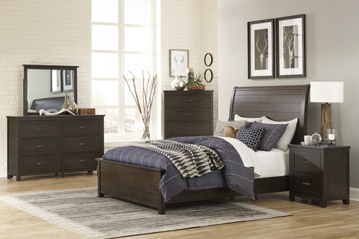 Hebron Mirror in Cherry - 1923-6 - FAMSA Furniture (TX)