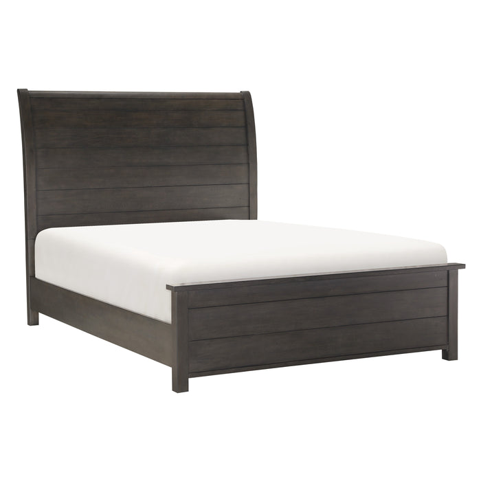 Hebron 4pc Set (QB+NS+DR+MR) in Cherry - 1923-1*4 - FAMSA Furniture (TX)