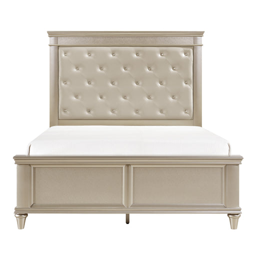 Celandine 4pc Set (QB+NS+DR+MR) in Gold/Silver/Champagne - 1928-1*4 - FAMSA Furniture (TX)