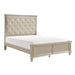 Celandine 4pc Set (QB+NS+DR+MR) in Gold/Silver/Champagne - 1928-1*4 - FAMSA Furniture (TX)