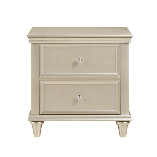 Celandine Nightstand in Gold/Silver/Champagne - 1928-4 - FAMSA Furniture (TX)