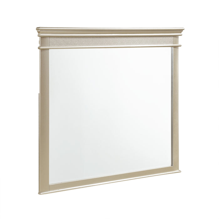 Celandine Mirror in Gold/Silver/Champagne - 1928-6 - FAMSA Furniture (TX)