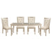 Celandine 5pc Set (TB+4S) in Gold/Silver/Champagne - 1928-78NG*5 - FAMSA Furniture (TX)