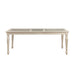 Celandine Dining Table, Glass Insert in Gold/Silver/Champagne - 1928-78NG - FAMSA Furniture (TX)