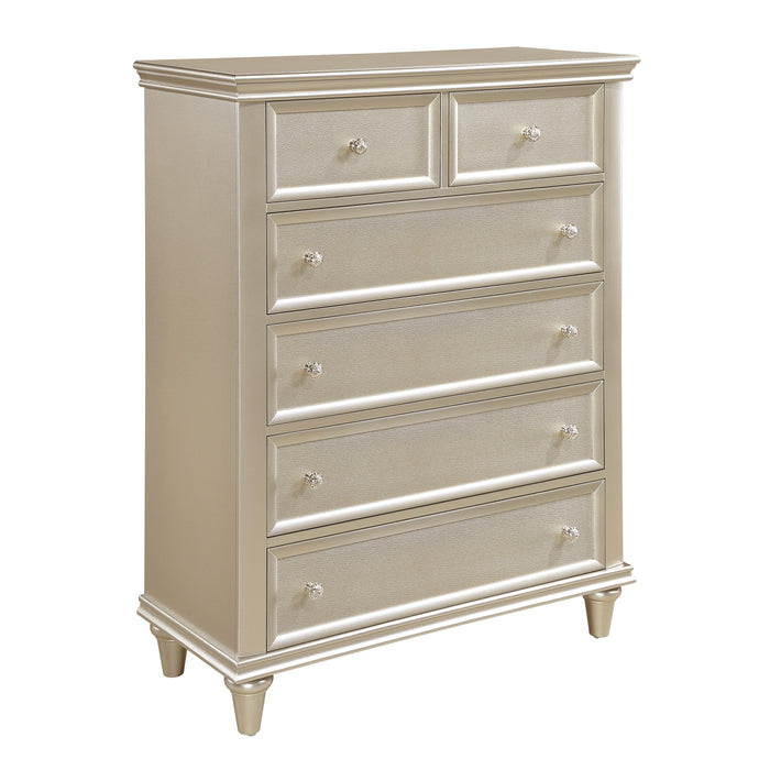 Celandine Chest in Gold/Silver/Champagne - 1928-9 - FAMSA Furniture (TX)