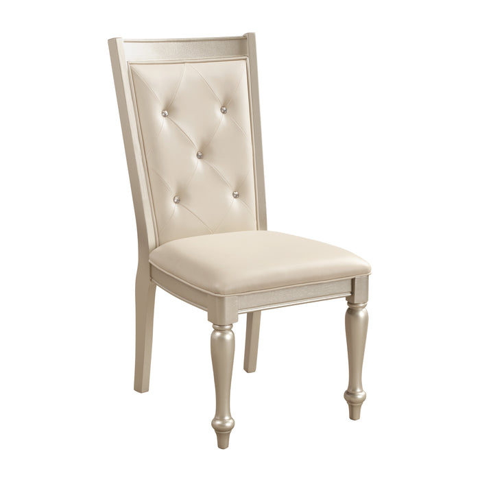 Celandine 5pc Set (TB+4S) in Gold/Silver/Champagne - 1928-78NG*5 - FAMSA Furniture (TX)
