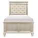 Celandine Twin Bed in Gold/Silver/Champagne - 1928T-1 - FAMSA Furniture (TX)