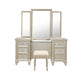 Celandine Vanity Stool in Gold/Silver/Champagne - 1928-14 - FAMSA Furniture (TX)