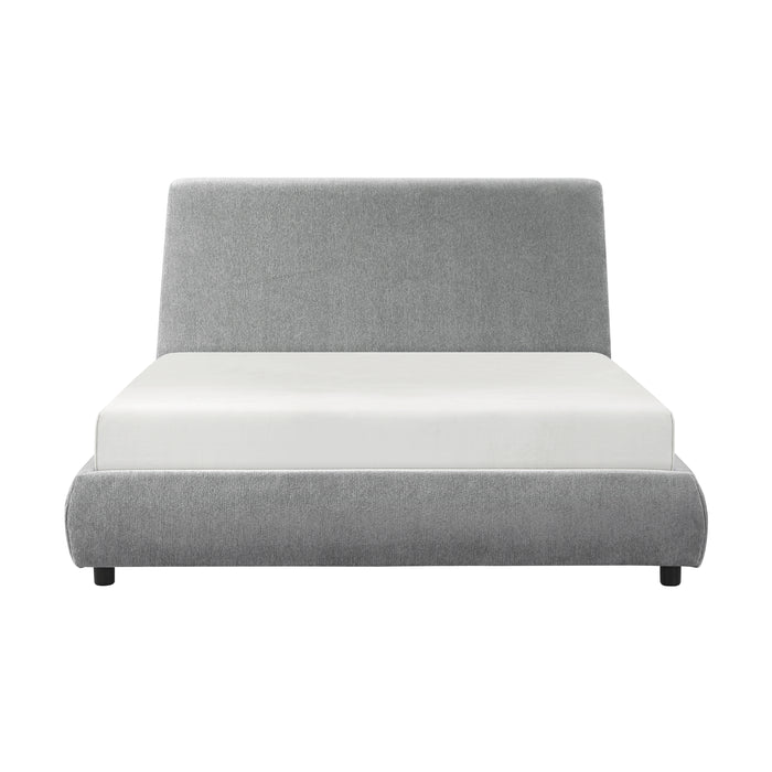Alford Full Platform Bed in Gray - 1931F-1 - FAMSA Furniture (TX)