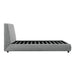 Alford Full Platform Bed in Gray - 1931F-1 - FAMSA Furniture (TX)