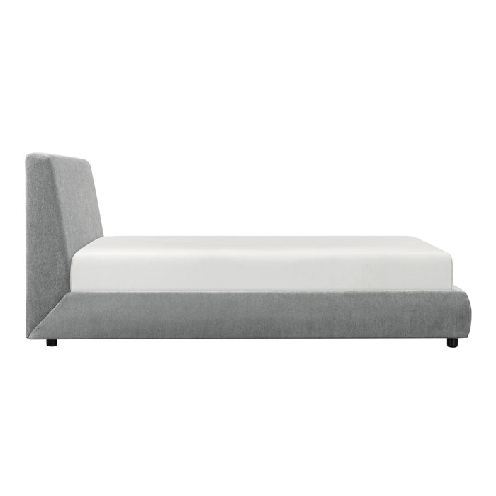 Alford Full Platform Bed in Gray - 1931F-1 - FAMSA Furniture (TX)