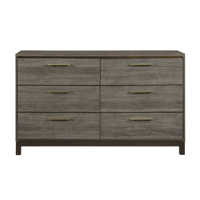 Vestavia 4pc Set (TB+NS+DR+MR) in Brown/Gray - 1936T-1*4 - FAMSA Furniture (TX)