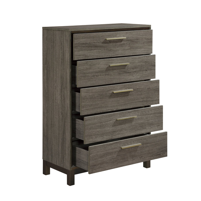 Vestavia Chest in Brown/Gray - 1936-9 - FAMSA Furniture (TX)