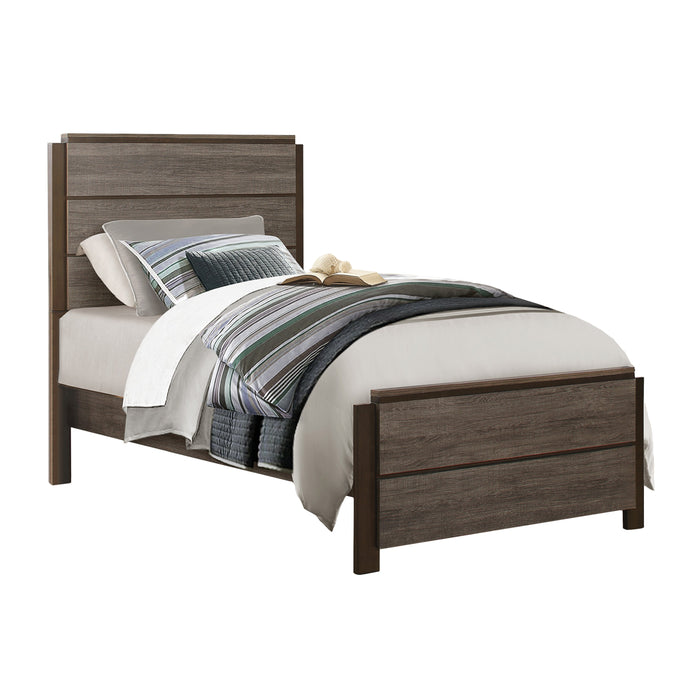 Vestavia 4pc Set (TB+NS+DR+MR) in Brown/Gray - 1936T-1*4 - FAMSA Furniture (TX)