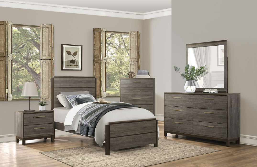 Vestavia Nightstand in Brown/Gray - 1936-4 - FAMSA Furniture (TX)