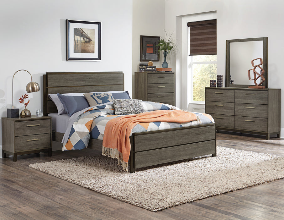 Vestavia Nightstand in Brown/Gray - 1936-4 - FAMSA Furniture (TX)