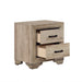 Lonan 4pc Set (TB+NS+DR+MR) in Natural - 1955T-1*4 - FAMSA Furniture (TX)