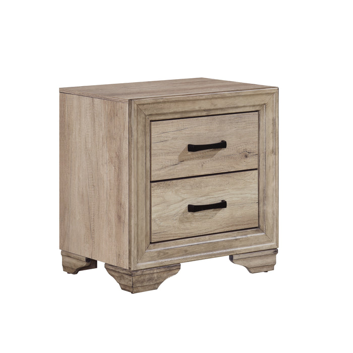 Lonan 4pc Set (TB+NS+DR+MR) in Natural - 1955T-1*4 - FAMSA Furniture (TX)