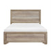 Lonan Full Bed in Natural - 1955F-1 - FAMSA Furniture (TX)