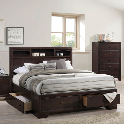 Madison II Eastern King Bed w/Storage