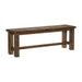 Jerrick Bench in Brown - 1957-13 - FAMSA Furniture (TX)