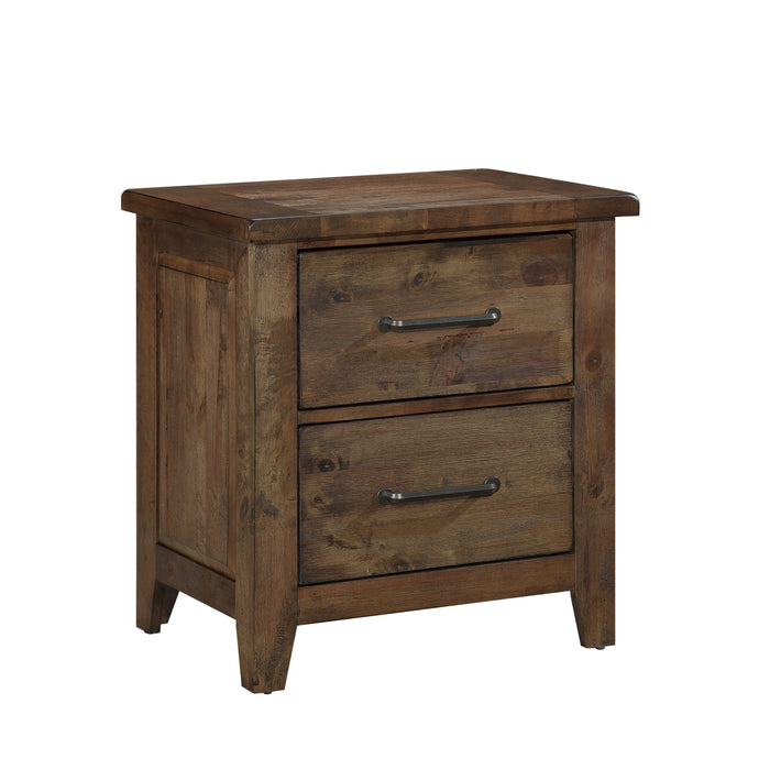 Jerrick Nightstand in Brown - 1957-4 - FAMSA Furniture (TX)