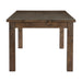 Jerrick Dining Table in Brown - 1957-79 - FAMSA Furniture (TX)