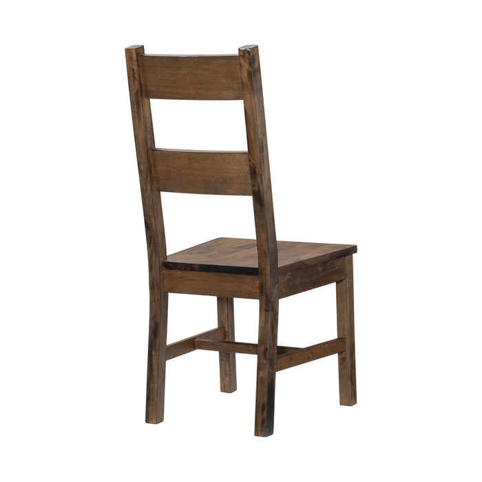 Jerrick Side Chair in Brown - 1957S - FAMSA Furniture (TX)
