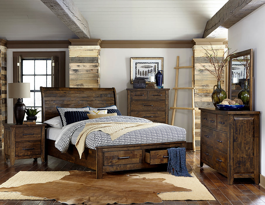 Jerrick Nightstand in Brown - 1957-4 - FAMSA Furniture (TX)