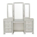 Bevelle (4)Vanity Dresser with Mirror in Transparent/Gold/Silver/Champagne/Gray - 1958-15* - FAMSA Furniture (TX)