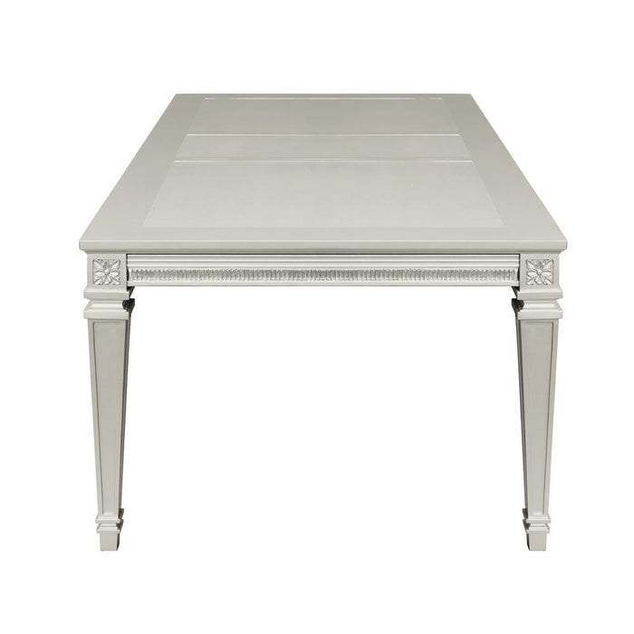Bevelle Dining Table in Gold/Silver/Champagne/Gray/Transparent - 1958-96 - FAMSA Furniture (TX)