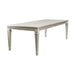Bevelle Dining Table in Gold/Silver/Champagne/Gray/Transparent - 1958-96 - FAMSA Furniture (TX)