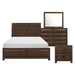 Erwan 4pc Set (QB+NS+DR+MR) in Espresso - 1961RF-1N*4 - FAMSA Furniture (TX)