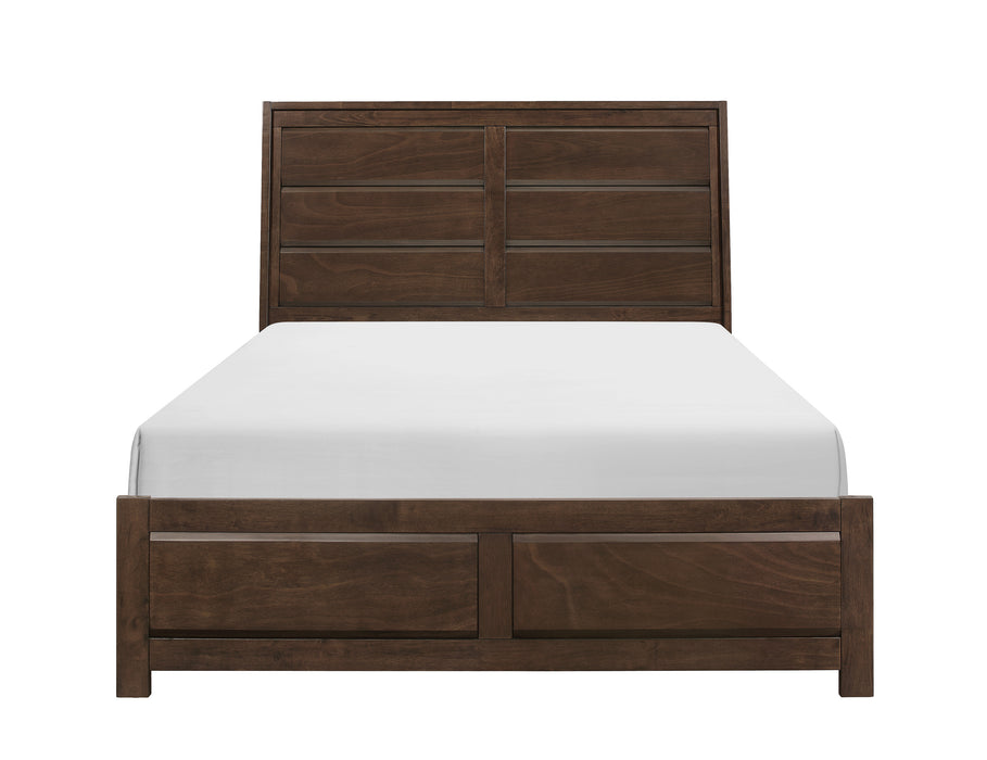 Erwan Eastern King Bed in Espresso - 1961RFK-1EKN - FAMSA Furniture (TX)