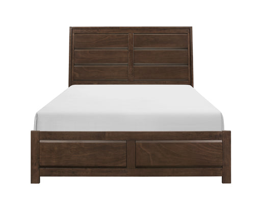 Erwan 4pc Set (QB+NS+DR+MR) in Espresso - 1961RF-1N*4 - FAMSA Furniture (TX)