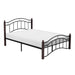 Averny Full Platform Bed in Black/Brown - 2020FBK-1 - FAMSA Furniture (TX)