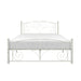 Pallina Full Platform Bed in White - 2021FW-1 - FAMSA Furniture (TX)
