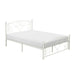 Pallina Full Platform Bed in White - 2021FW-1 - FAMSA Furniture (TX)