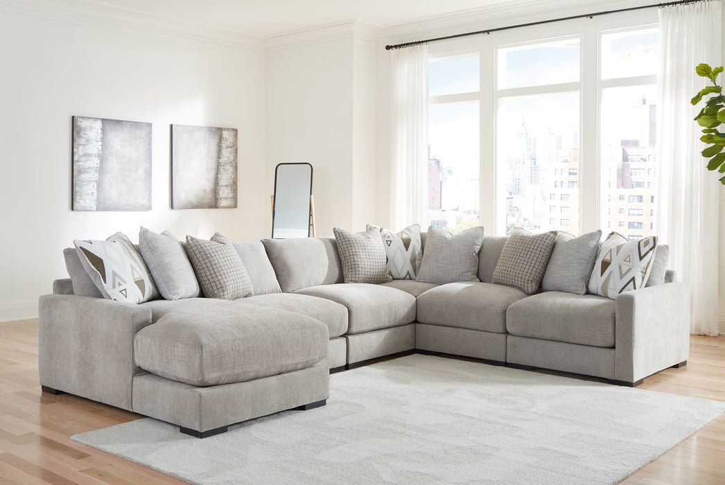 Aslan Court Sectional with Chaise - FAMSA Furniture (TX)