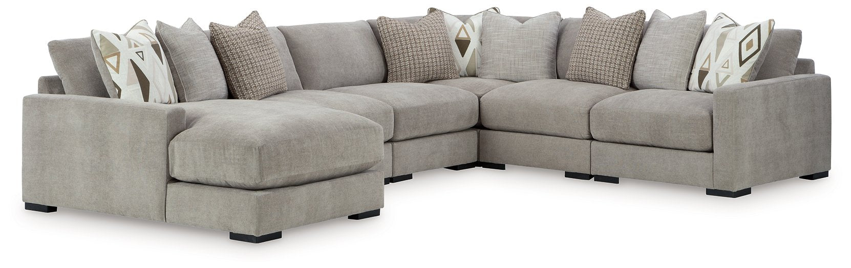 Aslan Court Sectional with Chaise - FAMSA Furniture (TX)