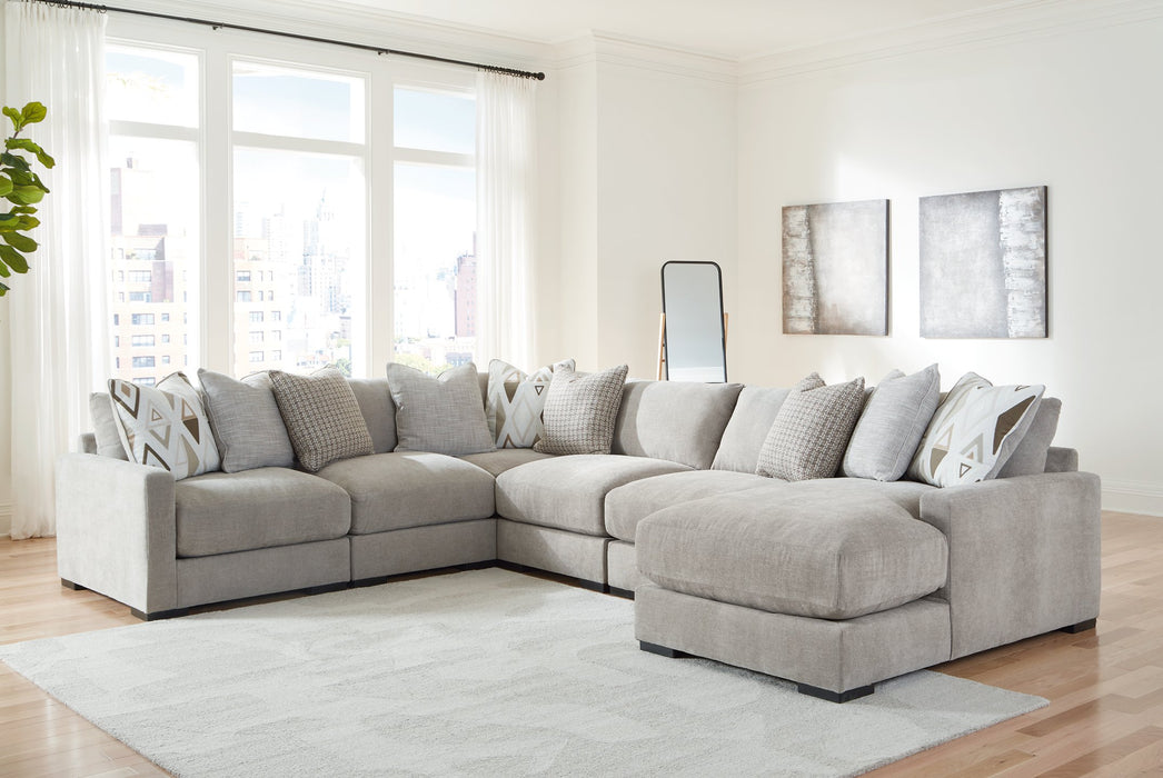 Aslan Court Sectional with Chaise - FAMSA Furniture (TX)