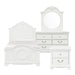 Lucida 4pc Set (TB+NS+DR+MR) in White - 2039TW-1*4 - FAMSA Furniture (TX)